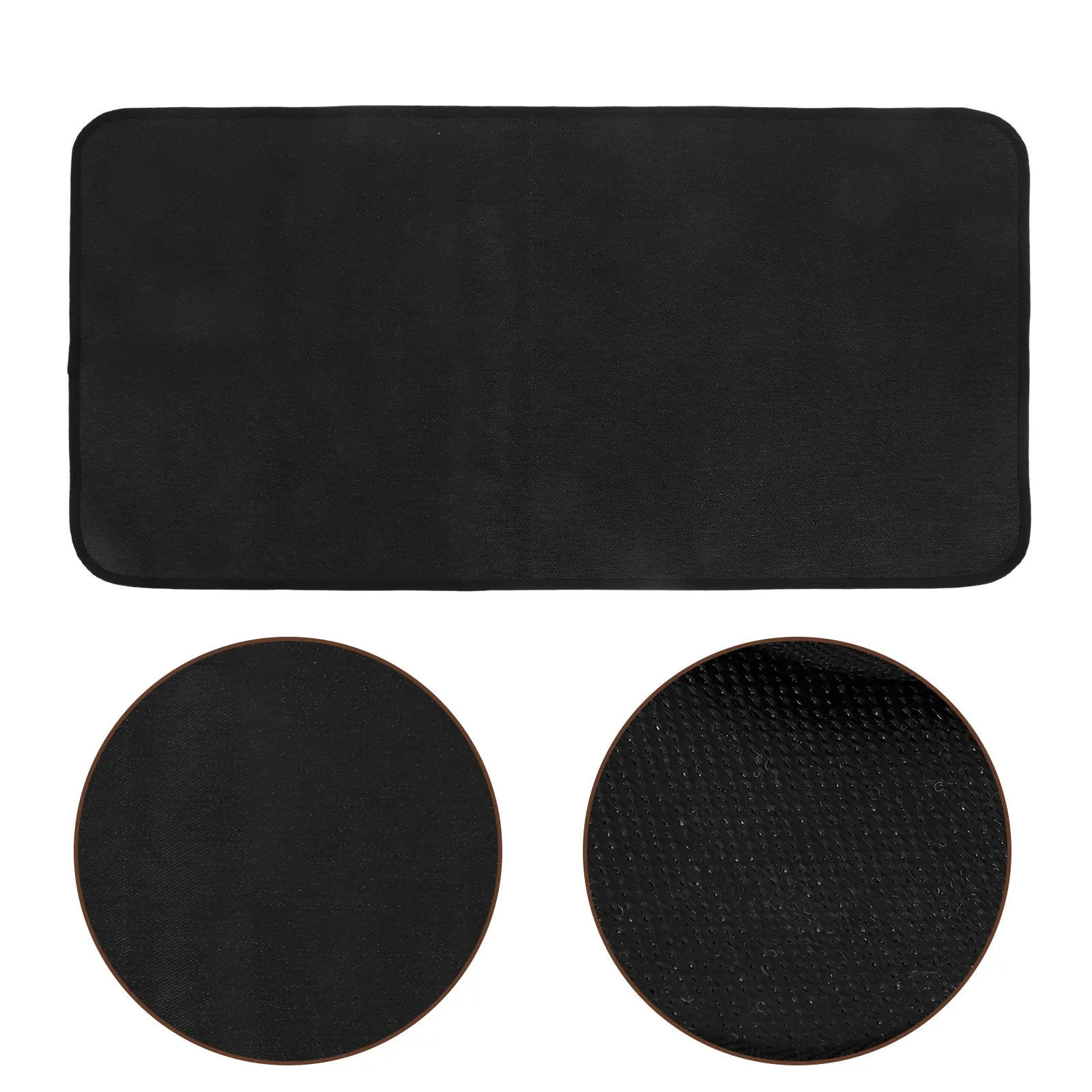 Outdoor Grill Mats Deck Protector Heat Resistant Fireproof Mat Large Coverage Portable BBQ Tools Insulation Floor Mat Fireplace