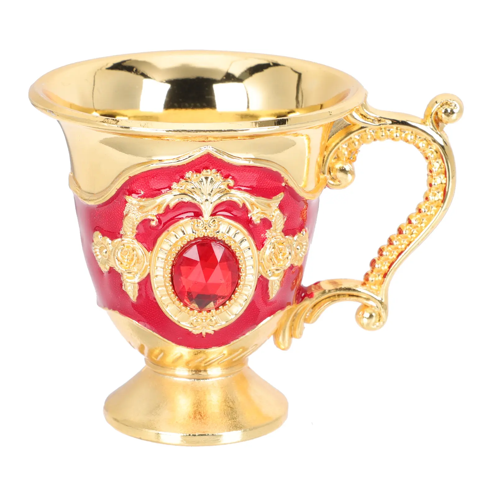 Stylish Metal Liquor Cup for Whiskey Tequila European Style Anti break Home Kitchenware Elegant Drink Container