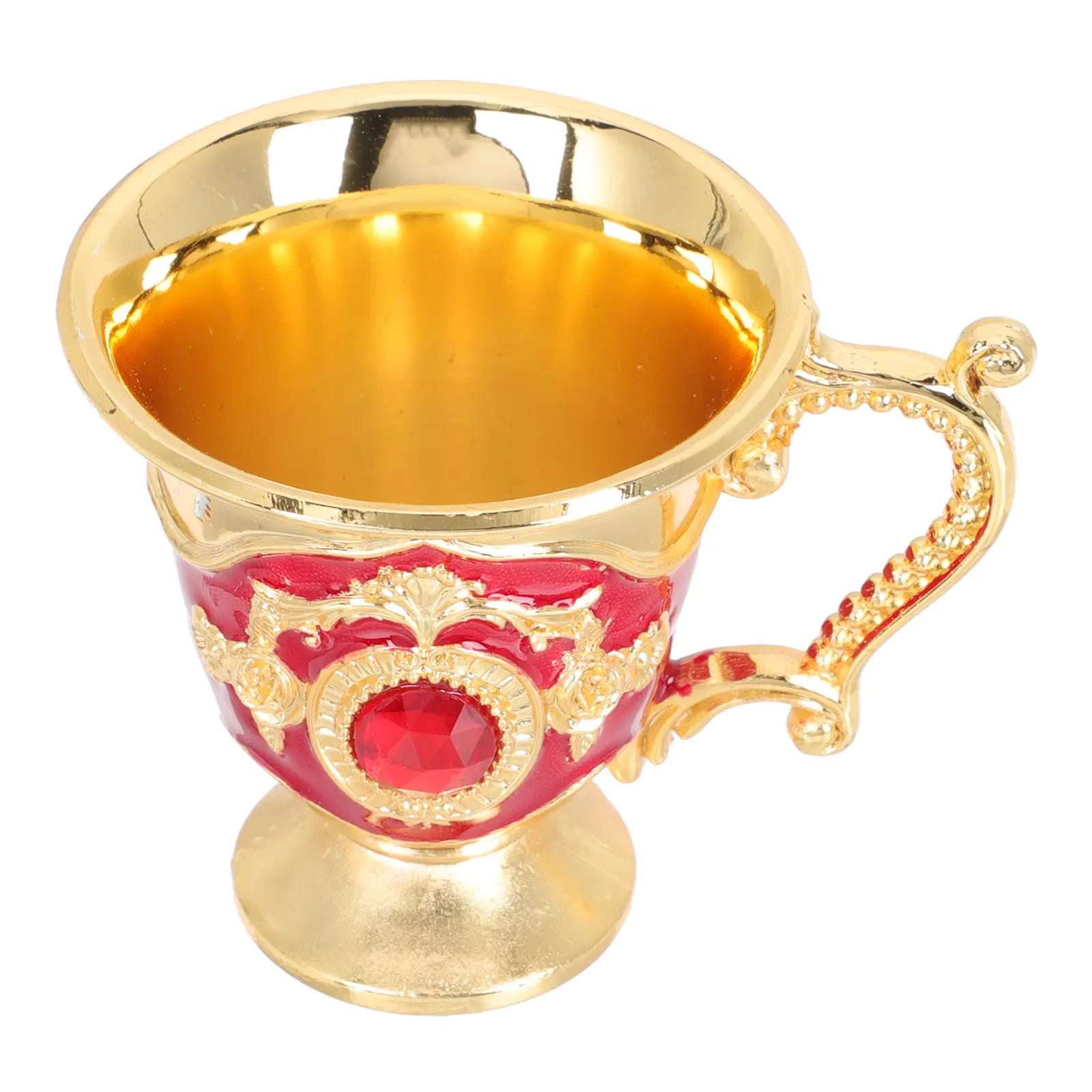 Stylish Metal Liquor Cup for Whiskey Tequila European Style Anti break Home Kitchenware Elegant Drink Container