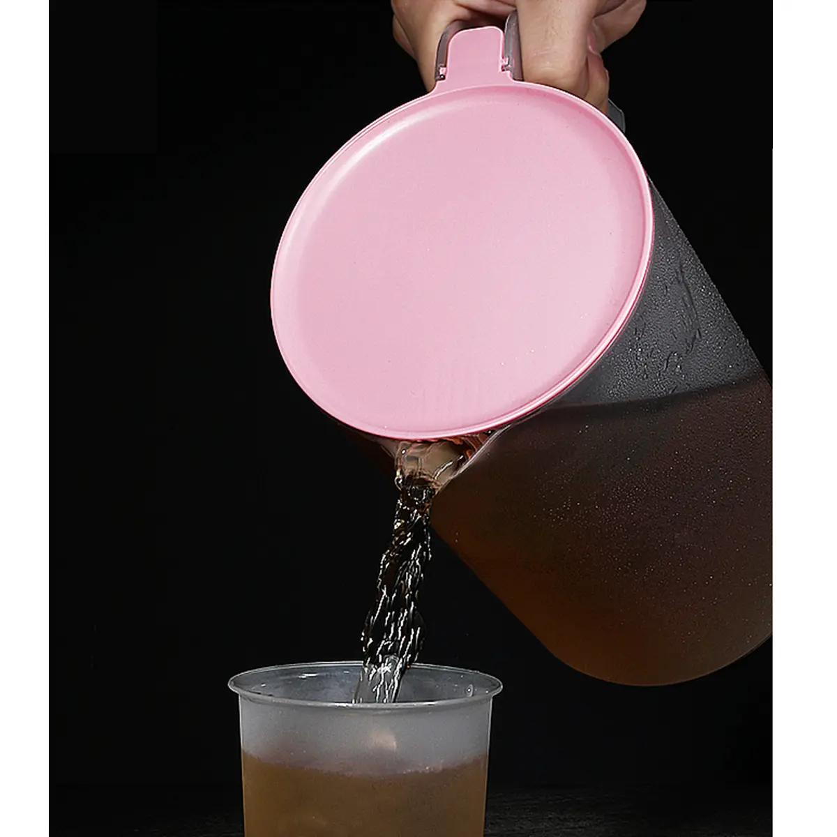 Cold Water Bottle Mixing Pitcher Ice Tea for Fridge Iced Kettle Teapot Pitchers with Handle Juice Jug