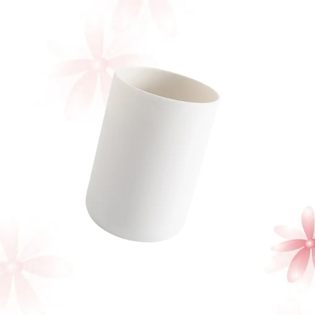 5 Pcs Electric Toothbrush Holder Solid Color Mouthwash Cup Brushing Cups Couples White Bathroom Accessories Tumbler Lovers