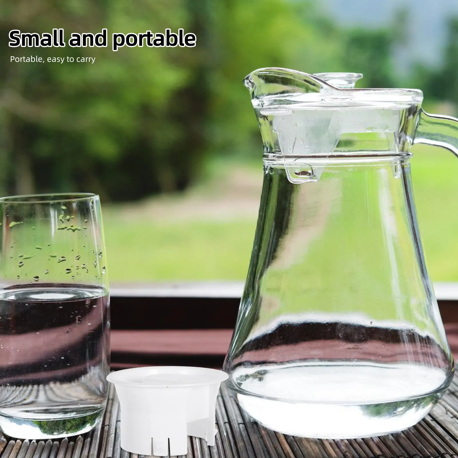 2pcs Water Bottle Lid Pitcher Replaceable Dust-proof Wear-resistant Caps Plastic Moon White Octagonal Cold Water Jug Kitchen