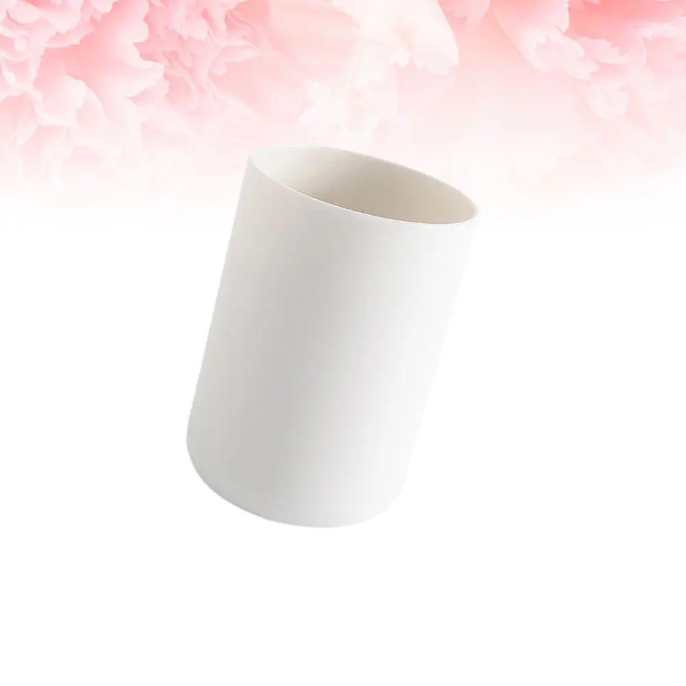 5 Pcs Electric Toothbrush Holder Solid Color Mouthwash Cup Brushing Cups Couples White Bathroom Accessories Tumbler Lovers