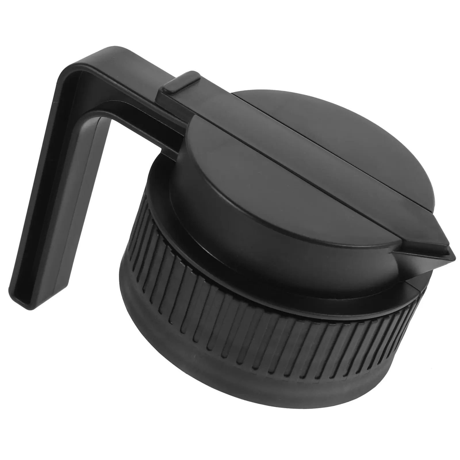 Wide Mouth Mason Jar Lid Black Plastic Container Covers for Coffee Tea Leakproof Bottle Protector H Dustproof Design Reusable