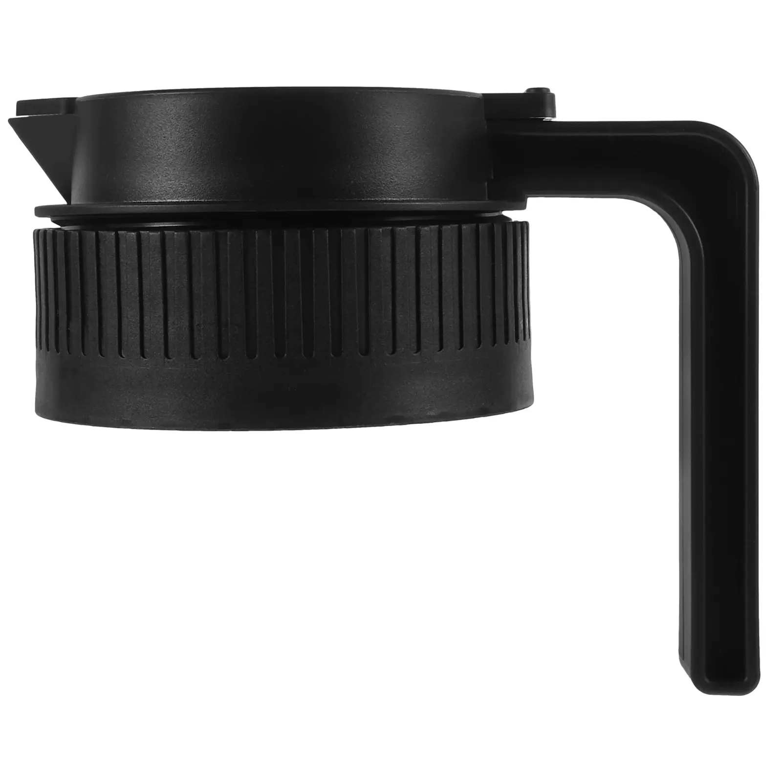 Wide Mouth Mason Jar Lid Black Plastic Container Covers for Coffee Tea Leakproof Bottle Protector H Dustproof Design Reusable