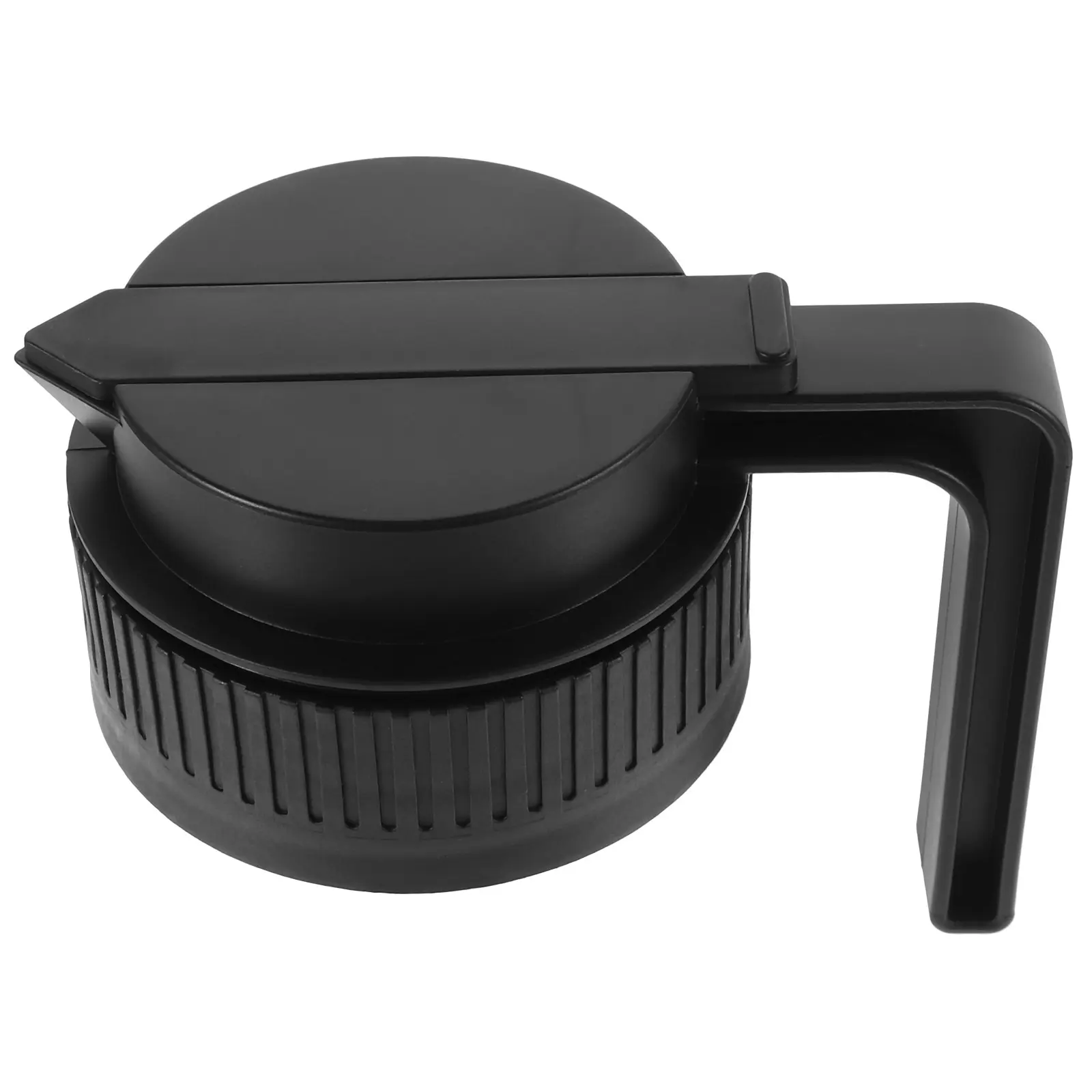 Wide Mouth Mason Jar Lid Black Plastic Container Covers for Coffee Tea Leakproof Bottle Protector H Dustproof Design Reusable