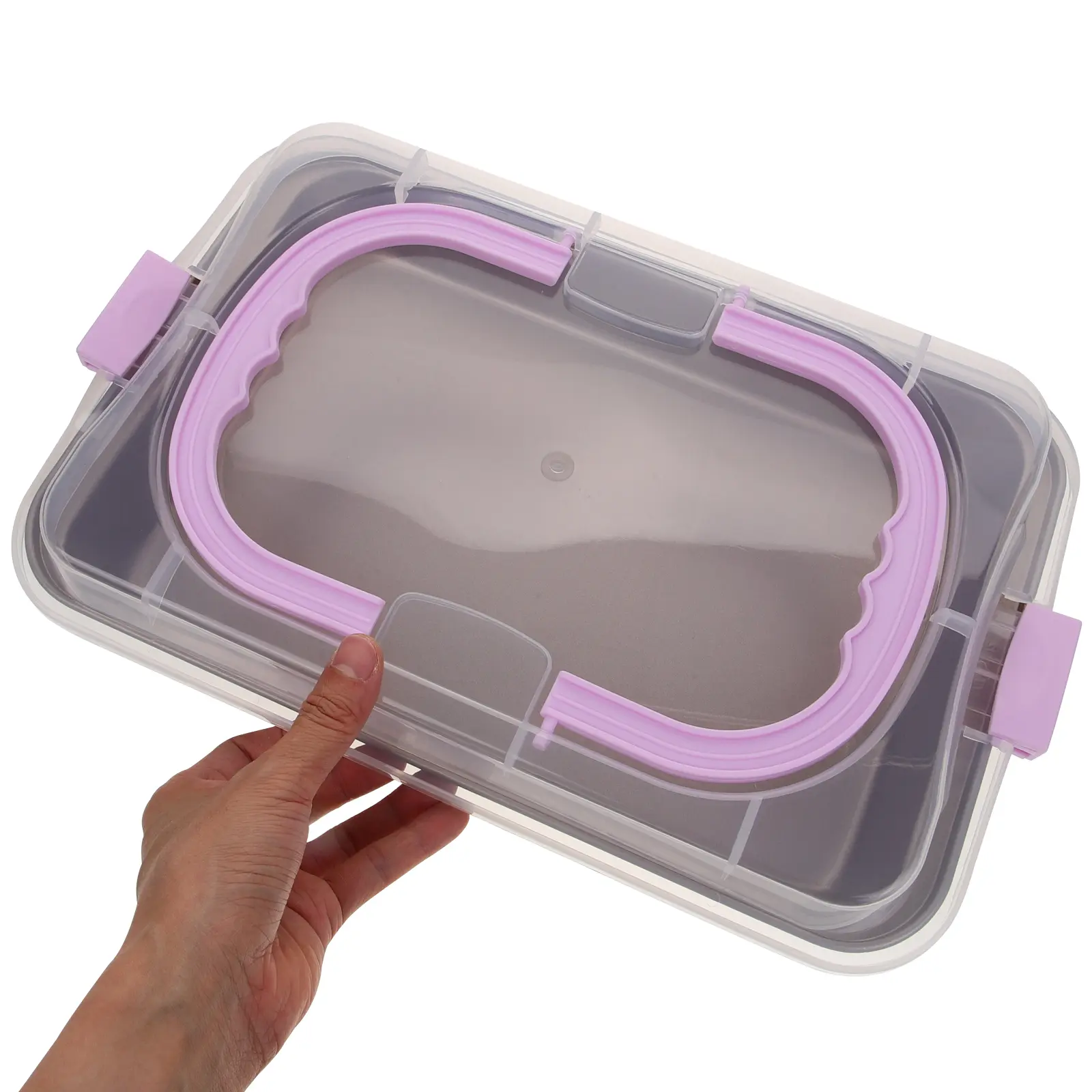 Rectangle Cake Mold Pan Reusable Baking Tray Kitchen Bakery Small Roasting Pans Non Stick Safe Sturdy Wear Resistance Practical