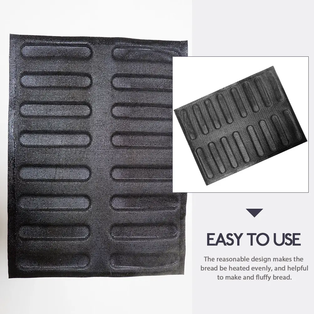 1pcs Multifunction Silicone Bread Pan Baking Dish Kitchen Oven Supply French Mold Loaf Pan With Dividers Washable