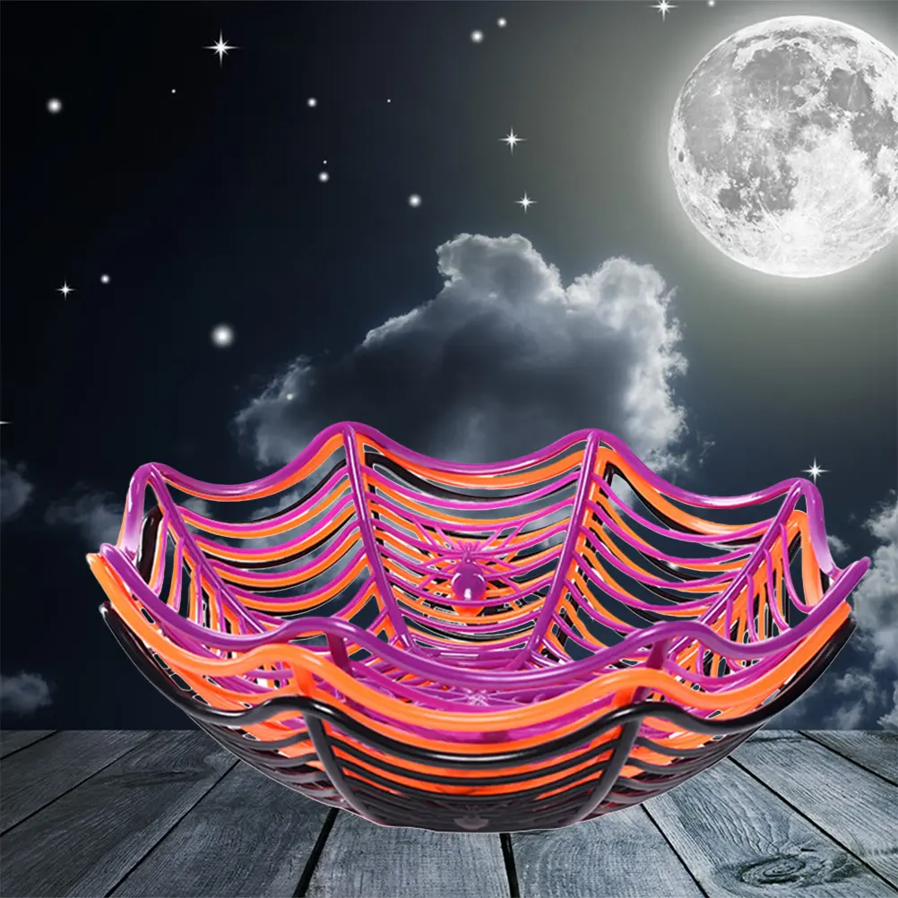 3 Pcs Halloween Halloween Fruits Candy Decor Fruits Basket Candy Basket Party Home Office