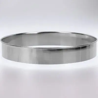 Stainless Steel Saucing Saucing Ring Round Baking Tool for Scones Oven Round Pizza Ring Accessories