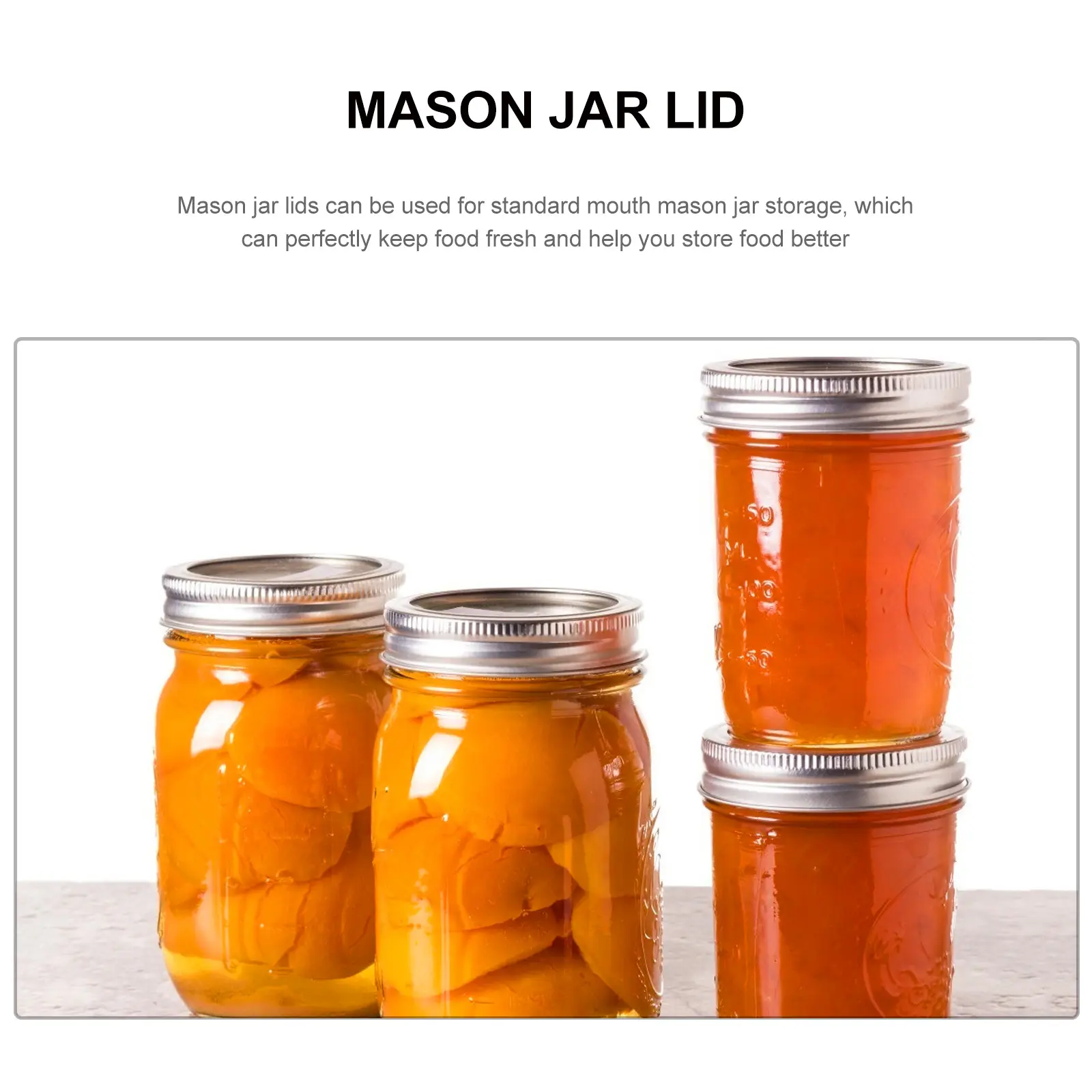 24 Pcs Tinplate Cover Dishwasher Safe Lids Jar Ring Jam Seals Can Practical Bands Iron Sealing Rings