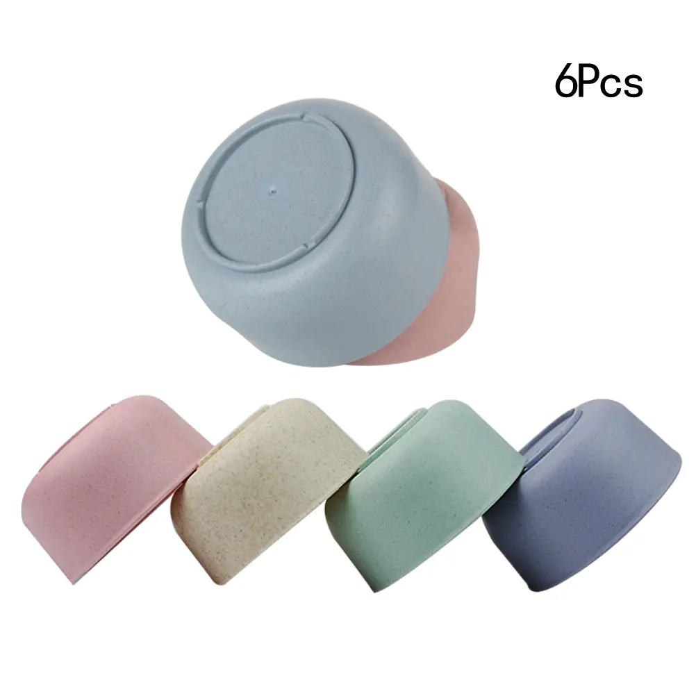 6 Pcs Dessert Bowl Set Sweet Bowls for Kids Tableware Suit Non Toxic Safe Unbreakable BPA Free Bowls