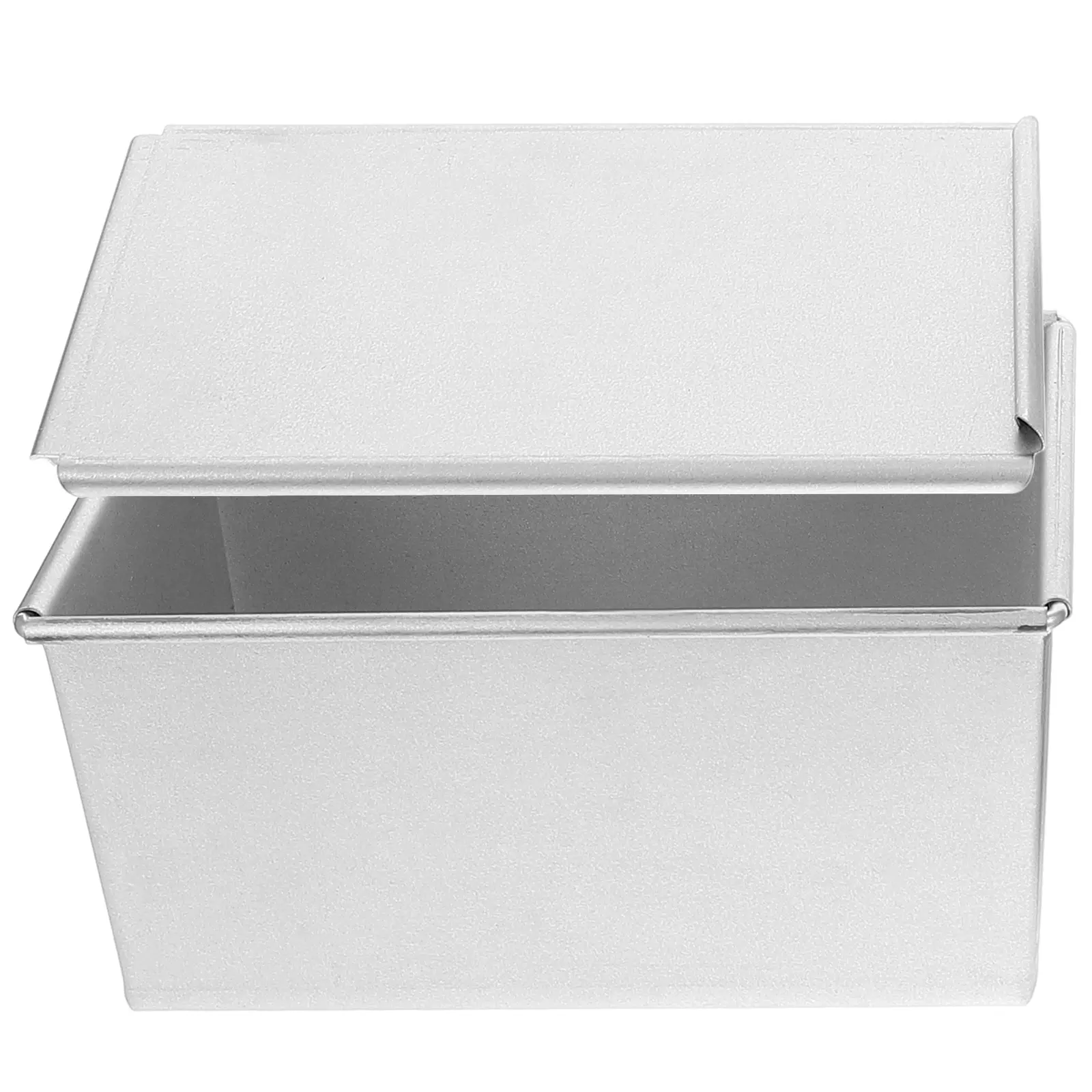 Toast Box Bread Mold Cake Baking Tray Household Plate Loaf Pan with Lid Dish Aluminum Plating Kitchen Supplies