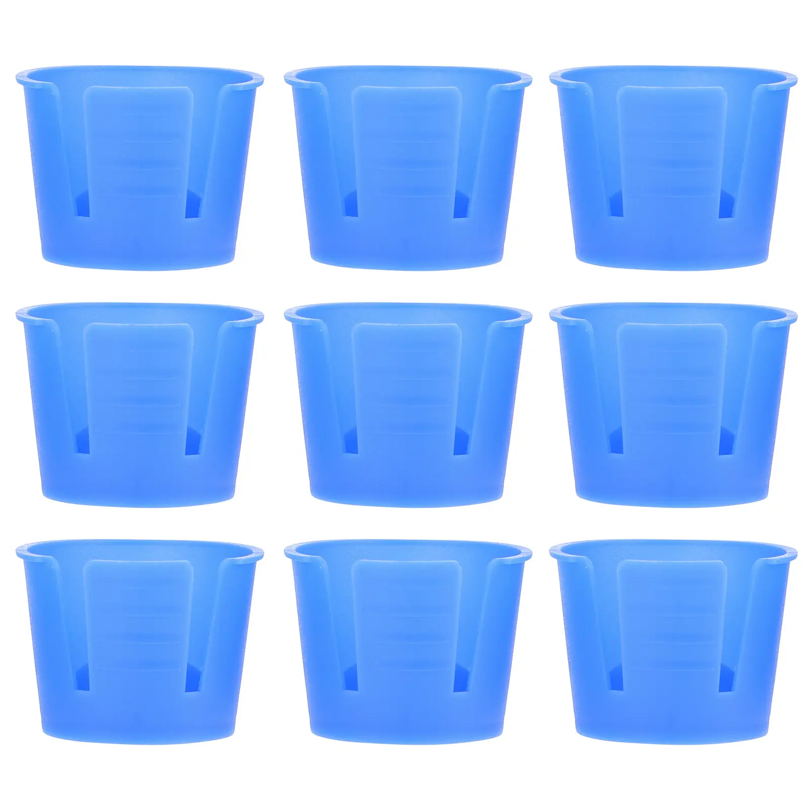 50pcs Plastic Mixing Bowls Disposable Dental Bowls for Plaster Alginate Lightweight Dentist Tools Laboratory Accessories Kitchen