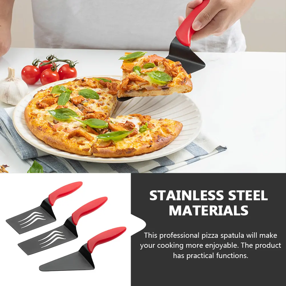 Stainless Steel Baking Spatula Kitchen Tool Pizza Shovel Transfer Shovel Practical Use