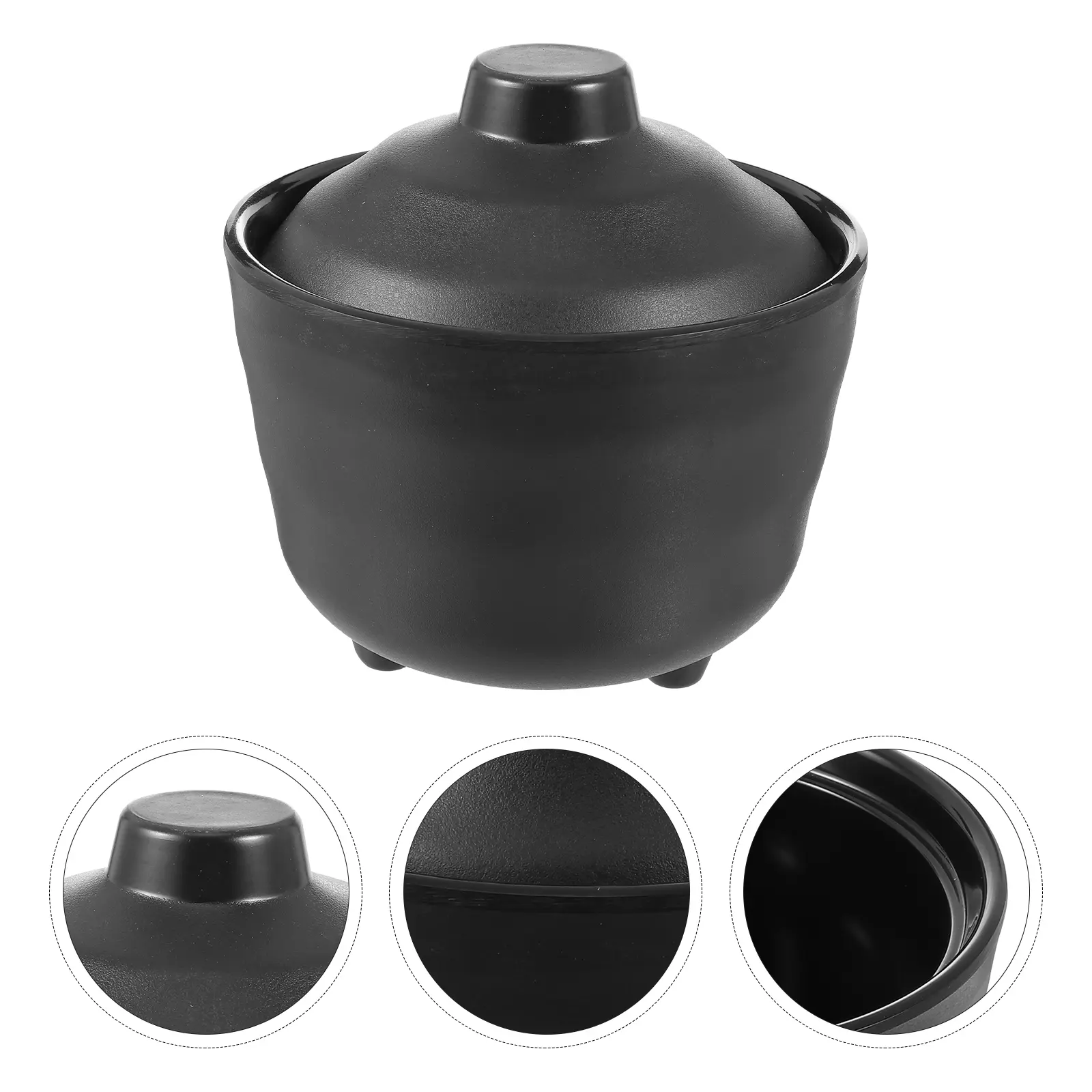 Miso Soup Bowl Japanese Style Melamine Bowls Kitchen Supply Anti fall Delicate Imitation Porcelain Practical Restaurant Bowls