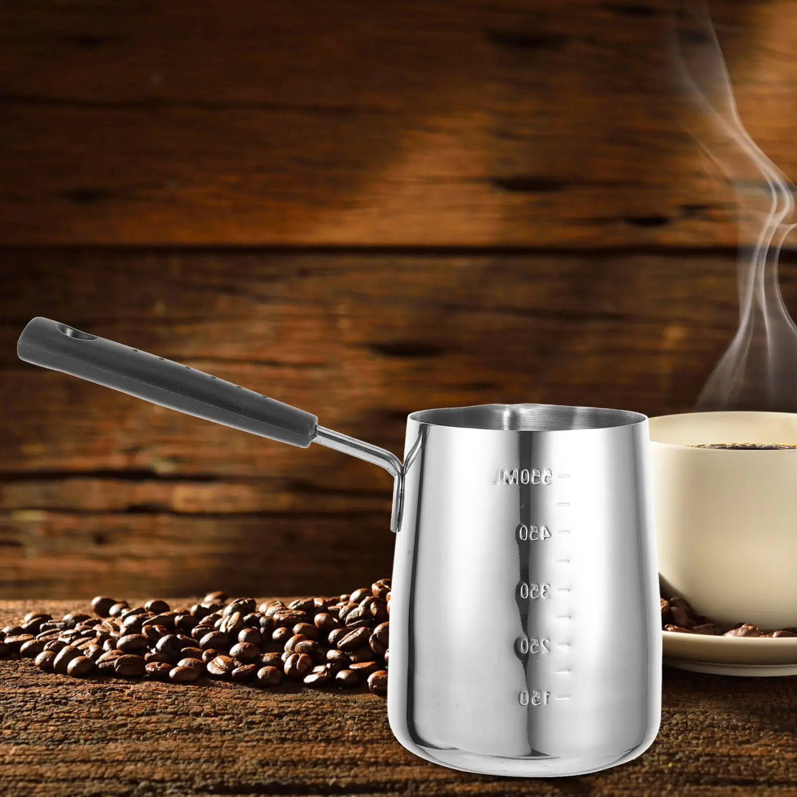 Coffee Pot Insulation Butter Warmer Easy Brewing Silver Chocolate Melting Greek Maker Stainless Steel Large Capacity