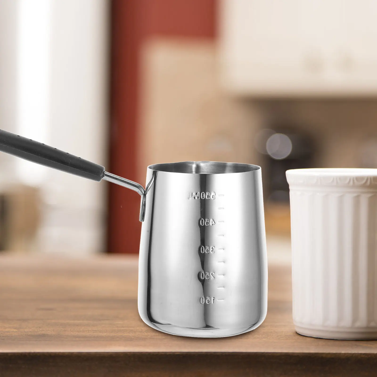 Coffee Pot Insulation Butter Warmer Easy Brewing Silver Chocolate Melting Greek Maker Stainless Steel Large Capacity