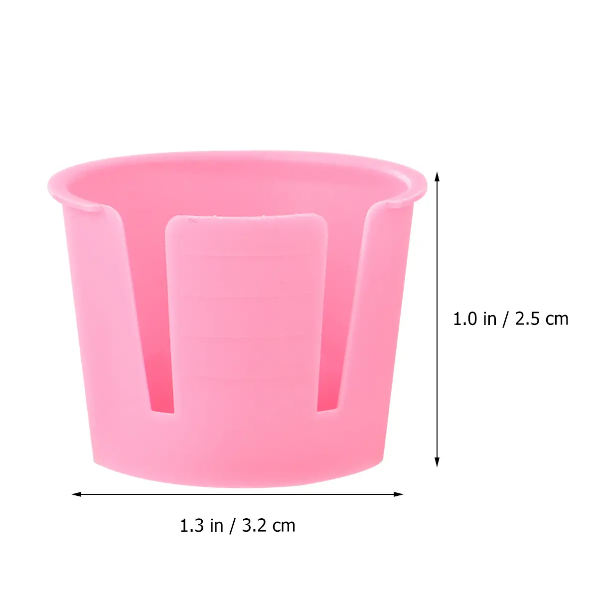 Plastic Mixing Bowls Gypsum Dental Tool Clear Disposable Lightweight for Plaster Alginate Dappen Dish Dental Supplies