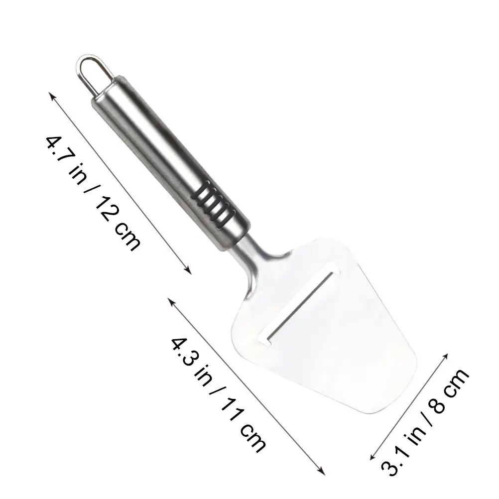 Stainless Steel Cake Cutter Pie Server Lightweight Ergonomic Handle Smooth Gloss Kitchen Flatware Pizza Quiche