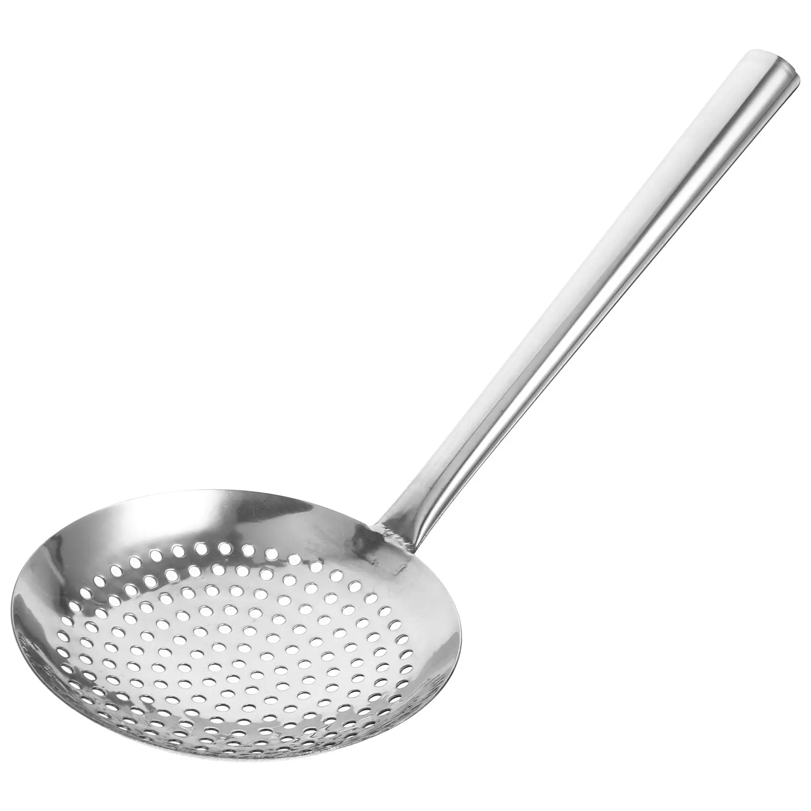 Stainless Steel Strainer Spoon Kitchen Supplies Large Capacity Multi-Purpose Noodle Pasta Filter Spoon For Home Restaurant Use