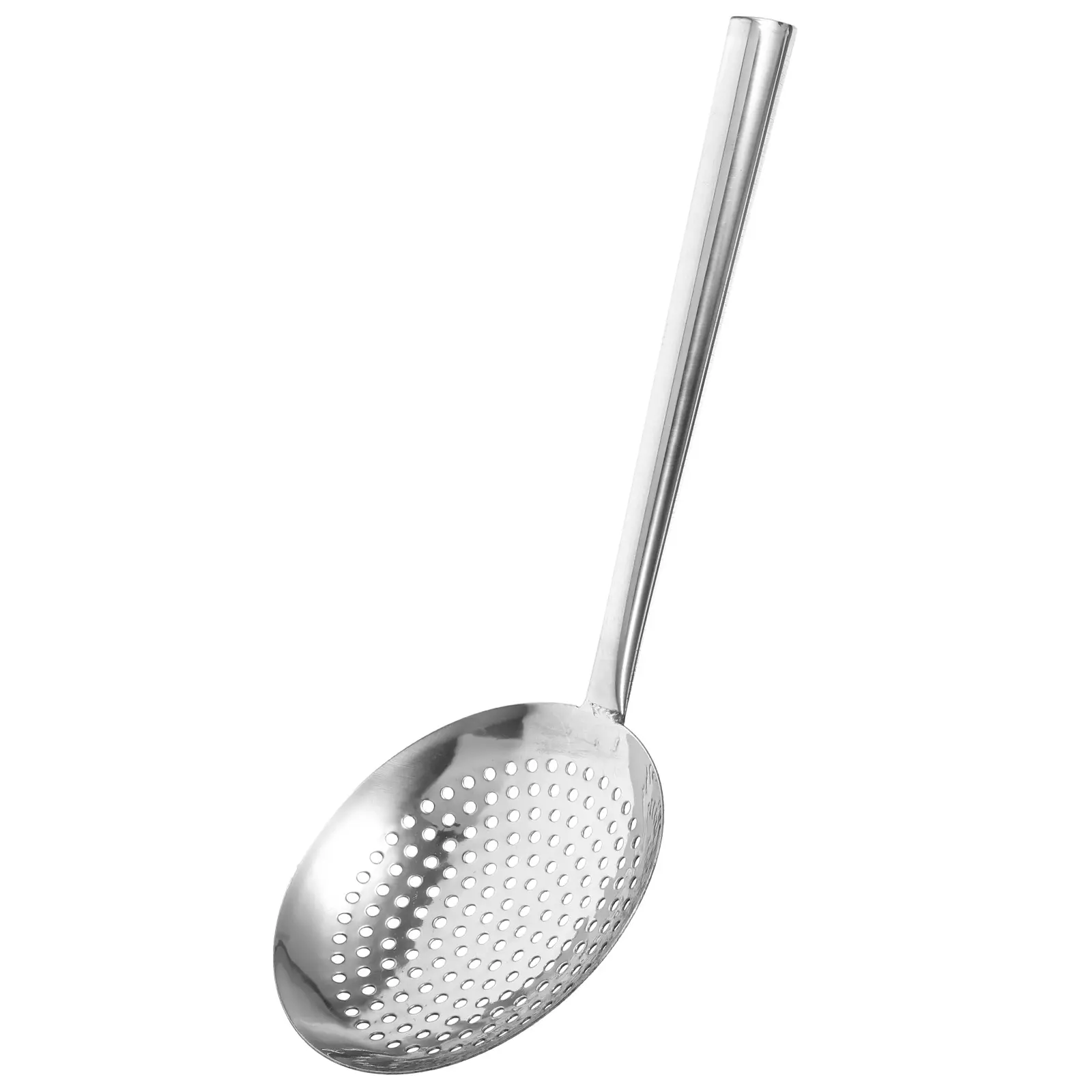 Stainless Steel Strainer Spoon Kitchen Supplies Large Capacity Multi-Purpose Noodle Pasta Filter Spoon For Home Restaurant Use
