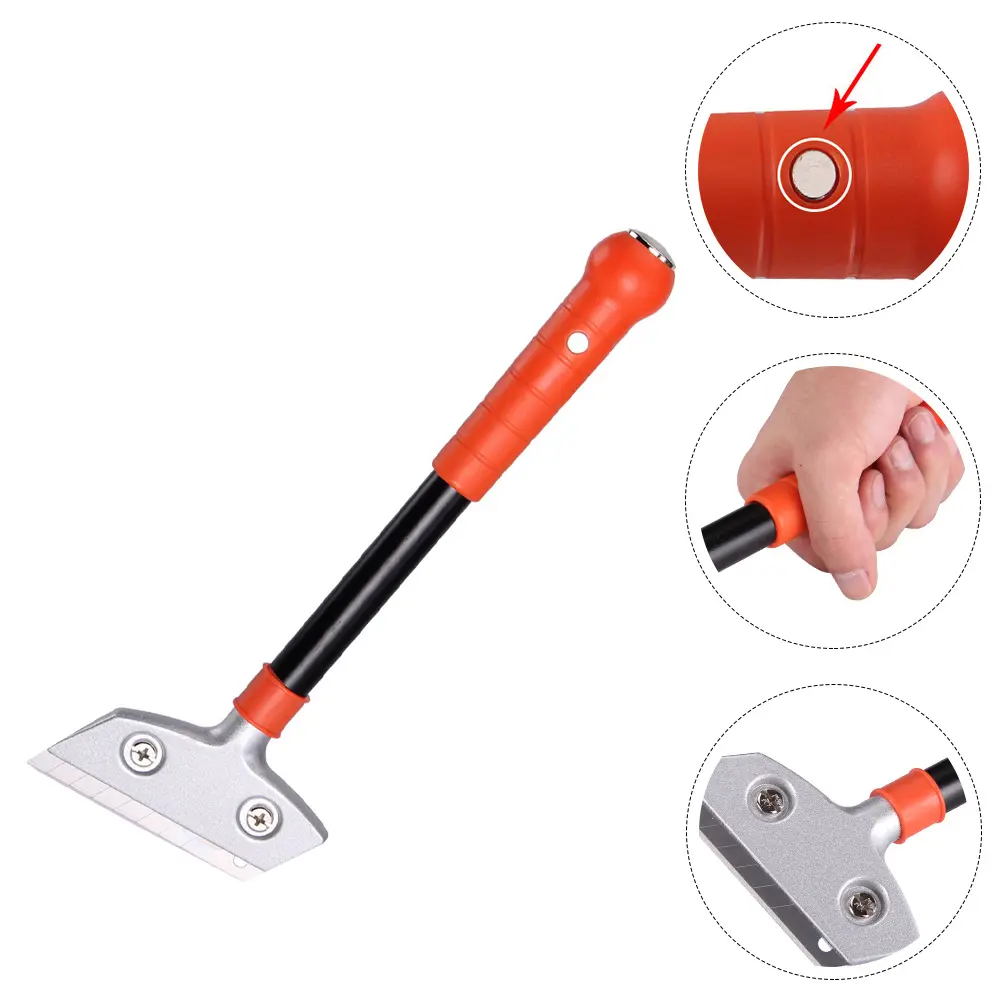Heavy Duty Cleaning Scraper Dark Tile Glass Ceramic Tool Non Rust Durable Ergonomic H Home Use