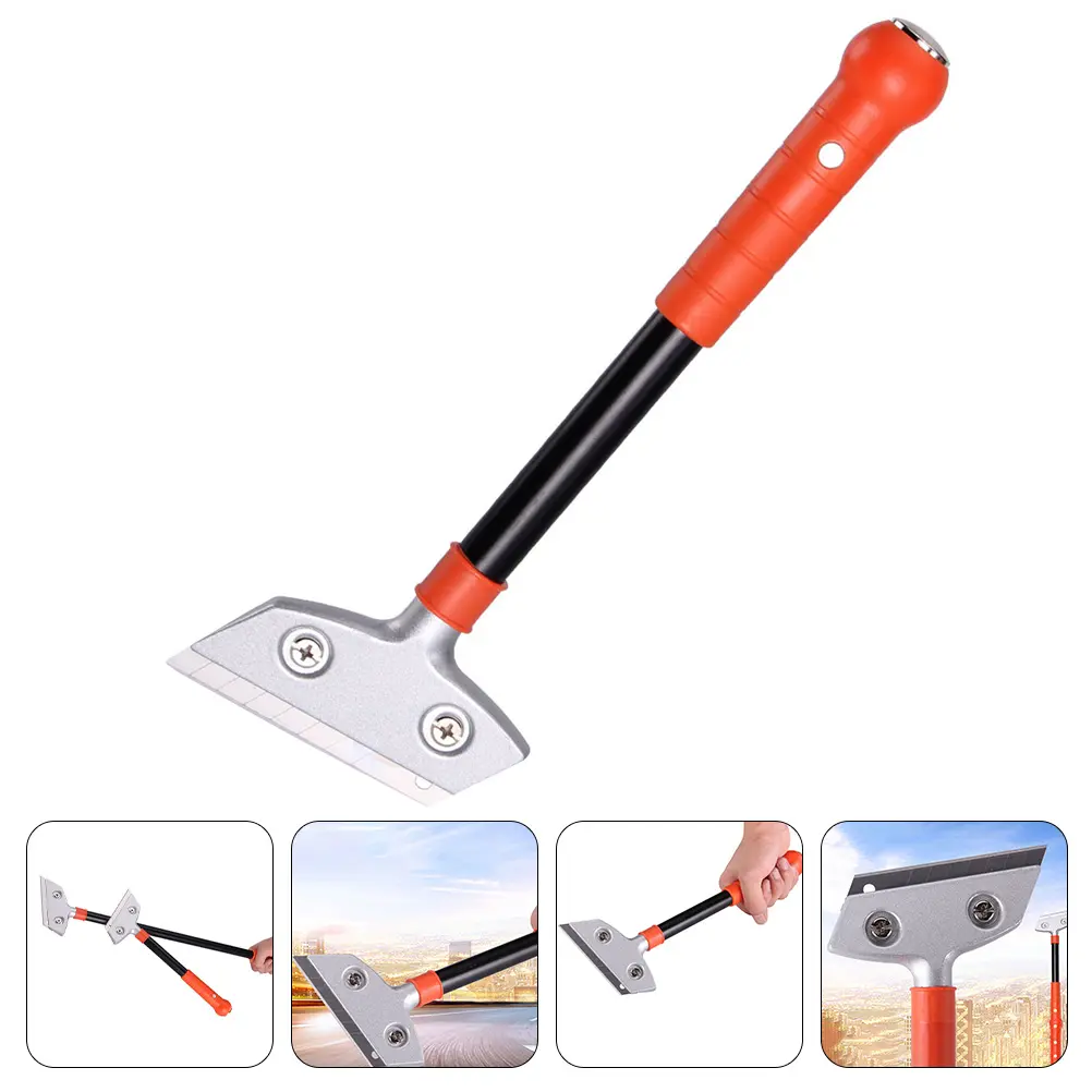 Heavy Duty Cleaning Scraper Dark Tile Glass Ceramic Tool Non Rust Durable Ergonomic H Home Use