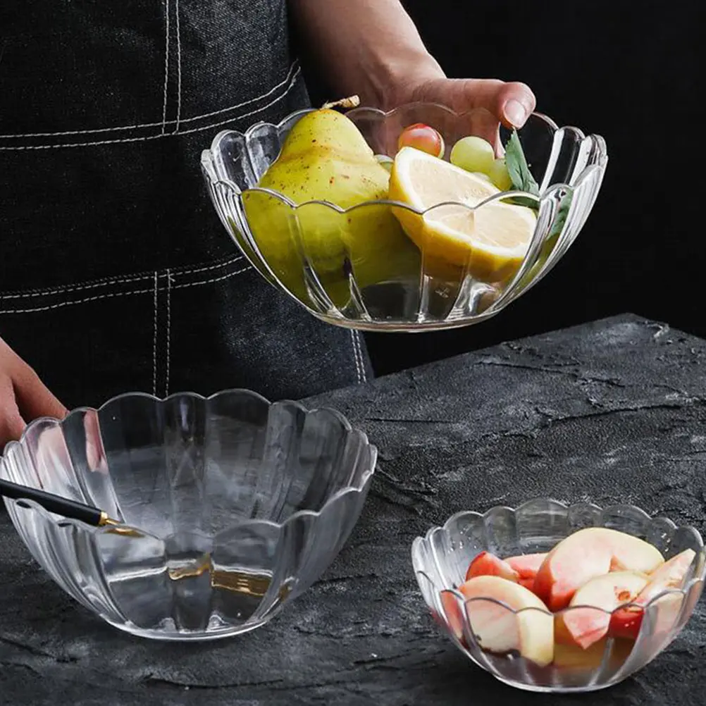1 pc Smooth Breakfast Bowl Creative Fruit Cereal Porridge Soup Rice Noodle Salad Dessert Bowl For Home Restaurant Party