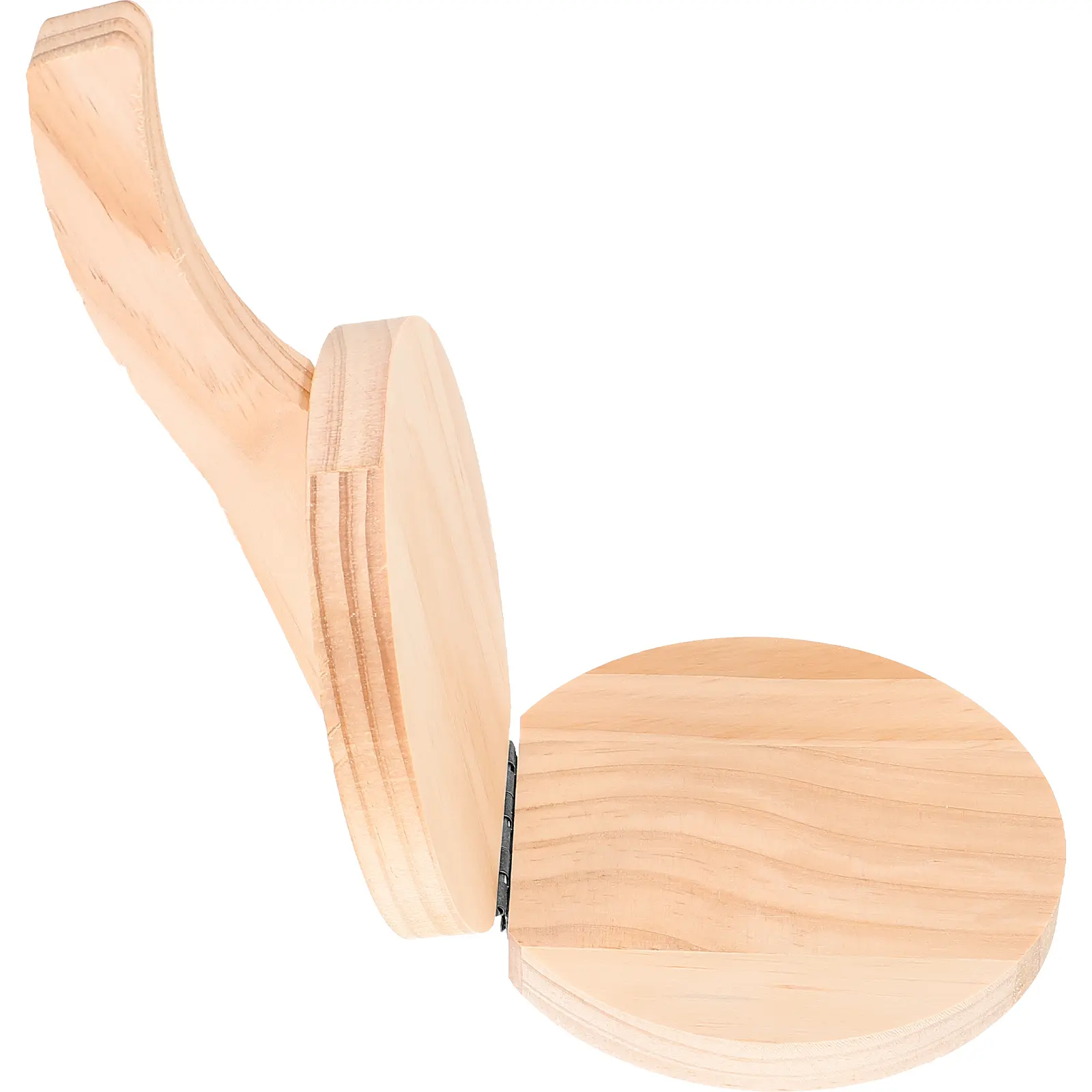 Wooden Dumpling Skin Presser Dough Pressing Tool for Making Wrapper Biscuits Efficient Labor Saving Smooth Surface