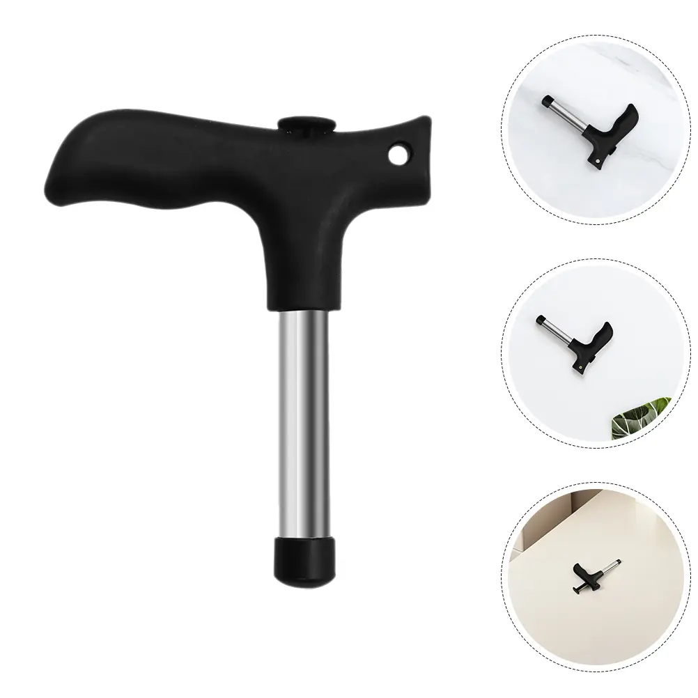 4pcs Tool Smooth Finish Comfortable Handle Portable Design Easy Opening Core Remover Coconut Hole Puncher Manual Nut