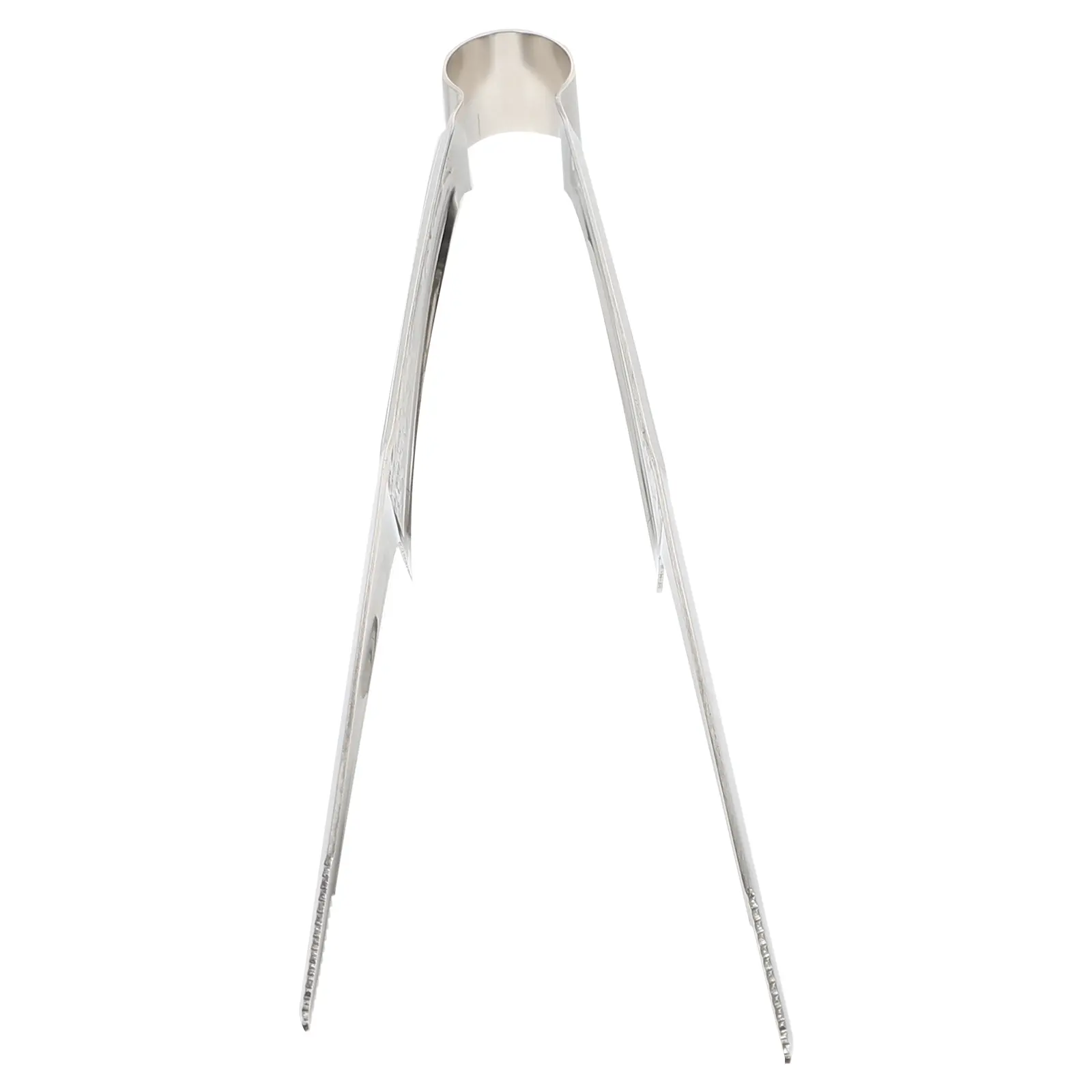 1pc Stainless Steel Food Tongs Heat Resistant Bbq Tong For Steak Bread Kitchen Use Comfortable Grip Wedding Banquet