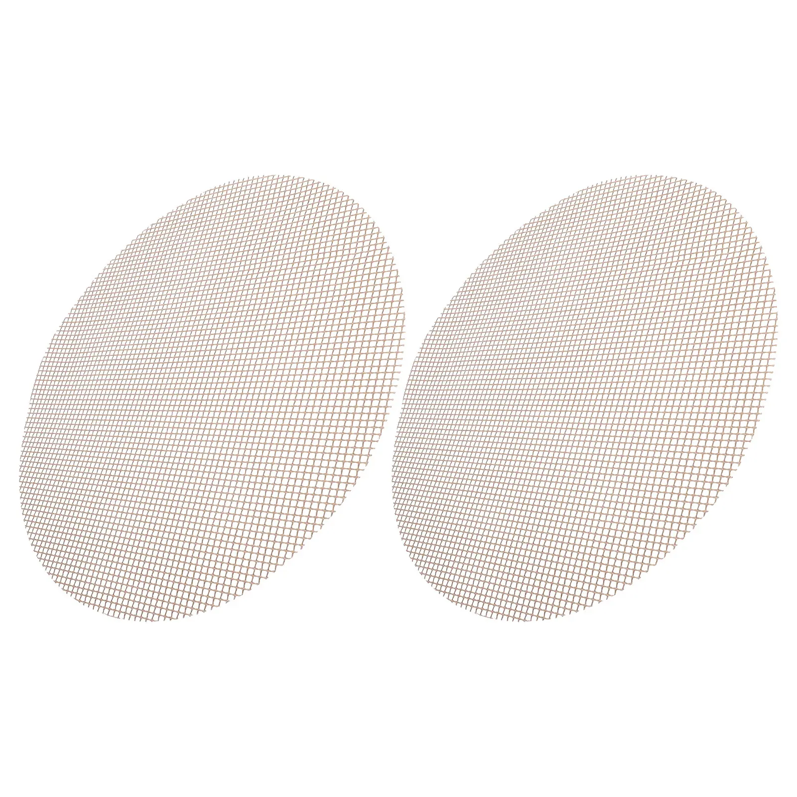 2pcs Net Outdoor Barbecue Grill Mesh Mat Grill Mat Non Stick Mesh Pad Cuttable Reusable Easy Clean BBQ Food Accessories