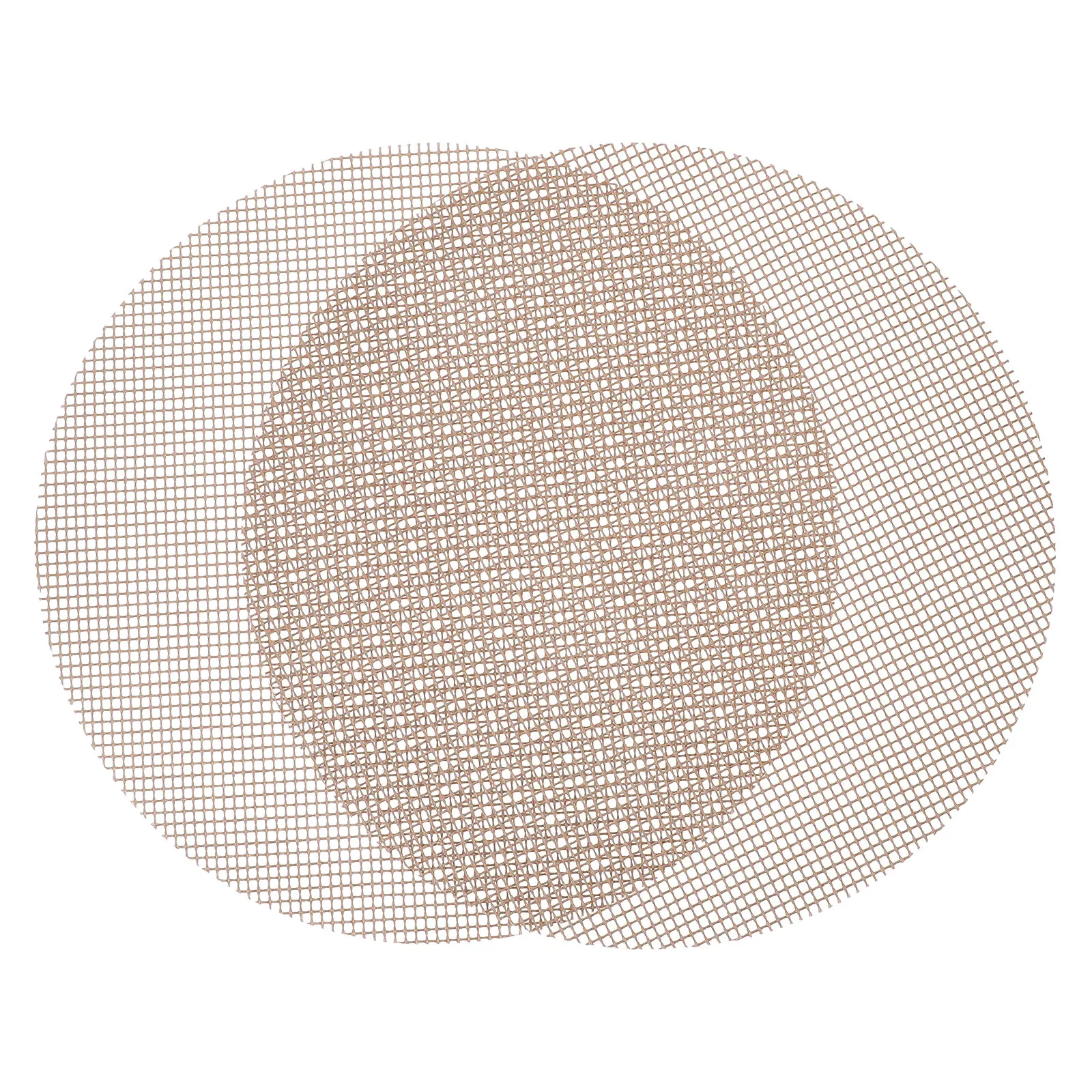 2pcs Net Outdoor Barbecue Grill Mesh Mat Grill Mat Non Stick Mesh Pad Cuttable Reusable Easy Clean BBQ Food Accessories