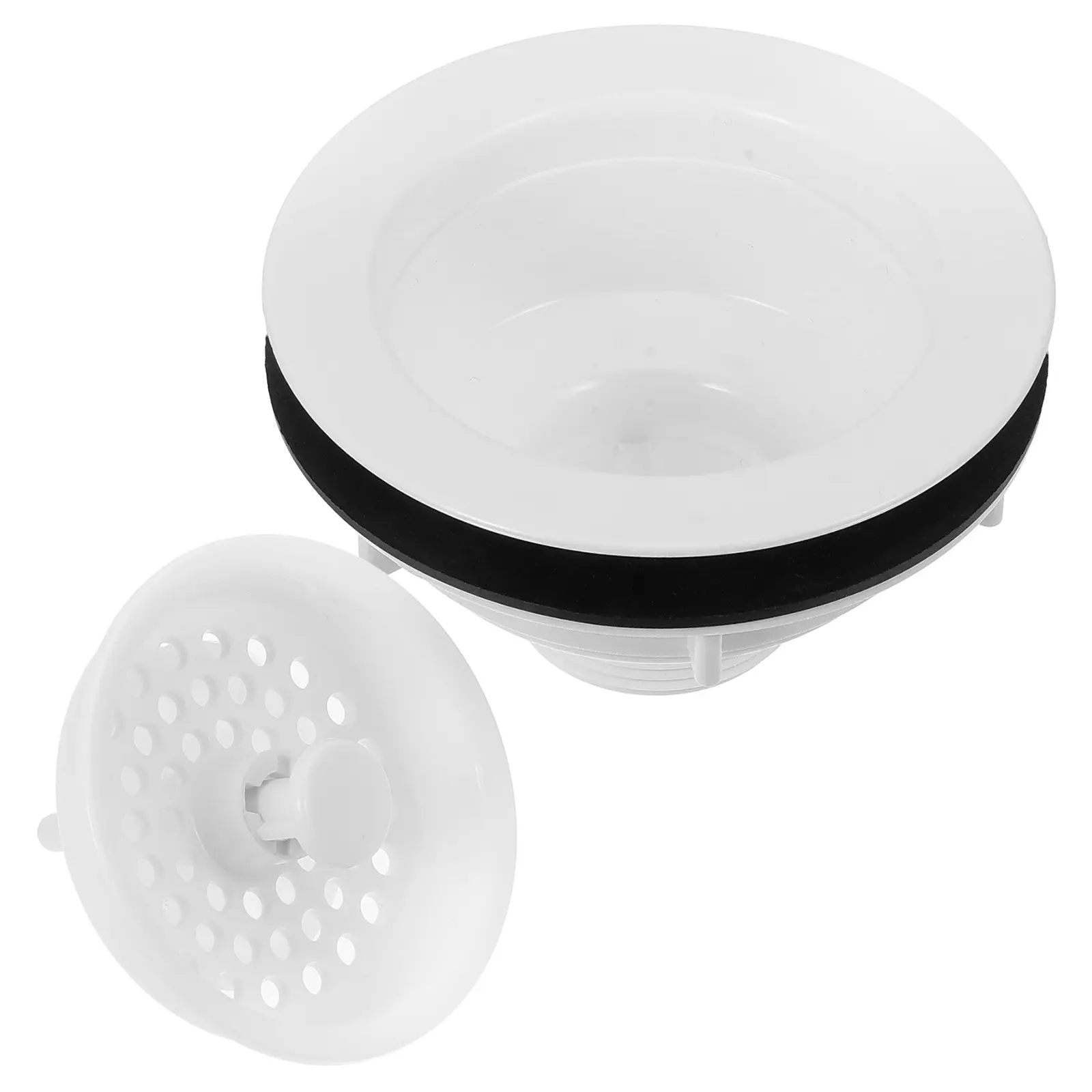 Plastic Strainer Drain Cover Stopper Water Filters For Kitchen Sink Filter Basket Garbage Disposal Plug Drain Catcher Tub