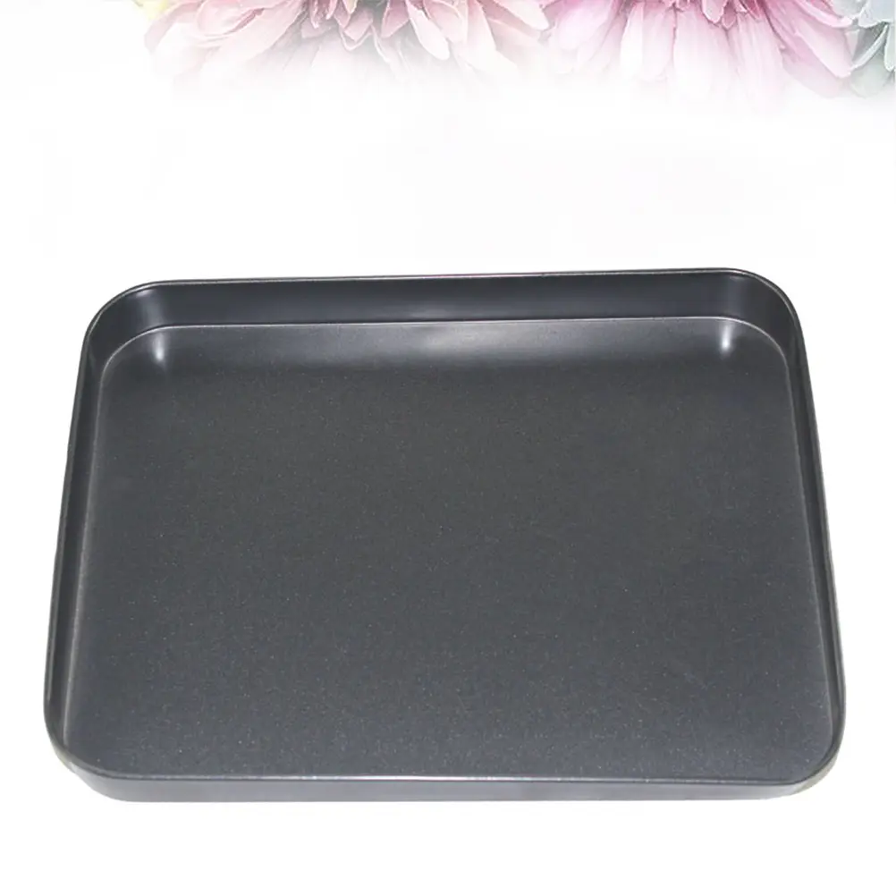 10Inch Non-Stick Carbon Steel Baking Pan Half Sheet Dishwasher Safe Microwave Oven Compatible Bakeware For Bread Pizza Pancakes