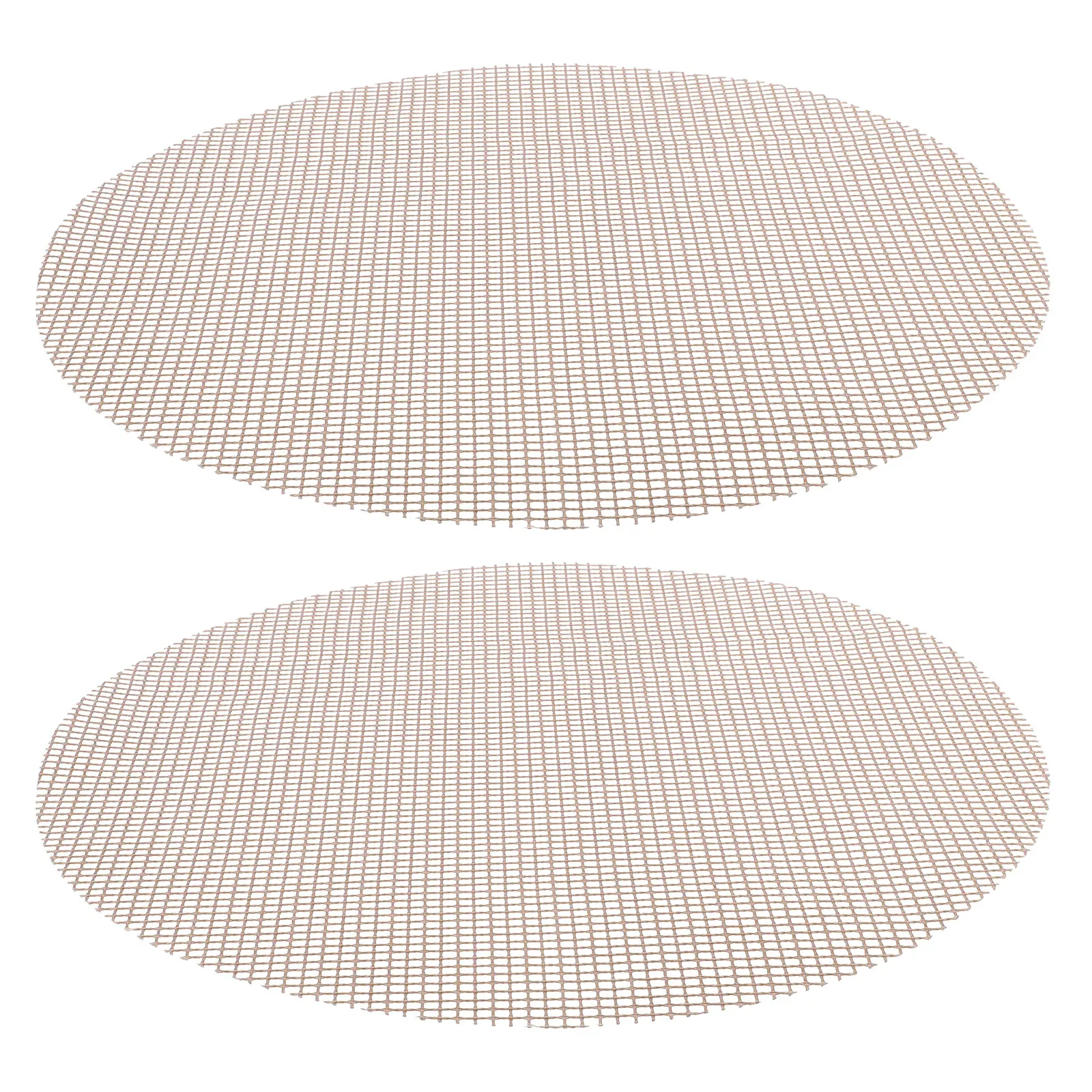2pcs Net Outdoor Barbecue Grill Mesh Mat Grill Mat Non Stick Mesh Pad Cuttable Reusable Easy Clean BBQ Food Accessories