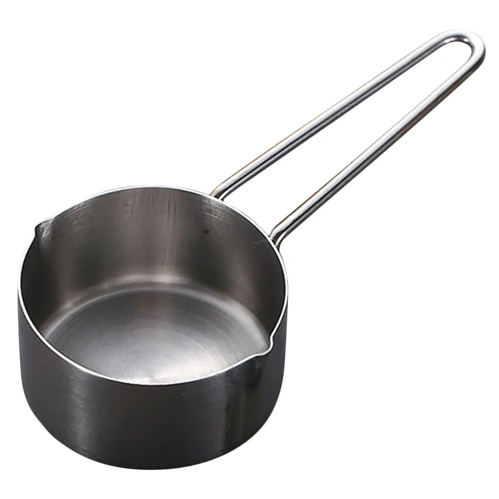 Stainless Steel Measuring Spoons Set Baking Kitchen Coffee Scoop Spoon Small Easy Storage Reusable Multifunctional Metric Table