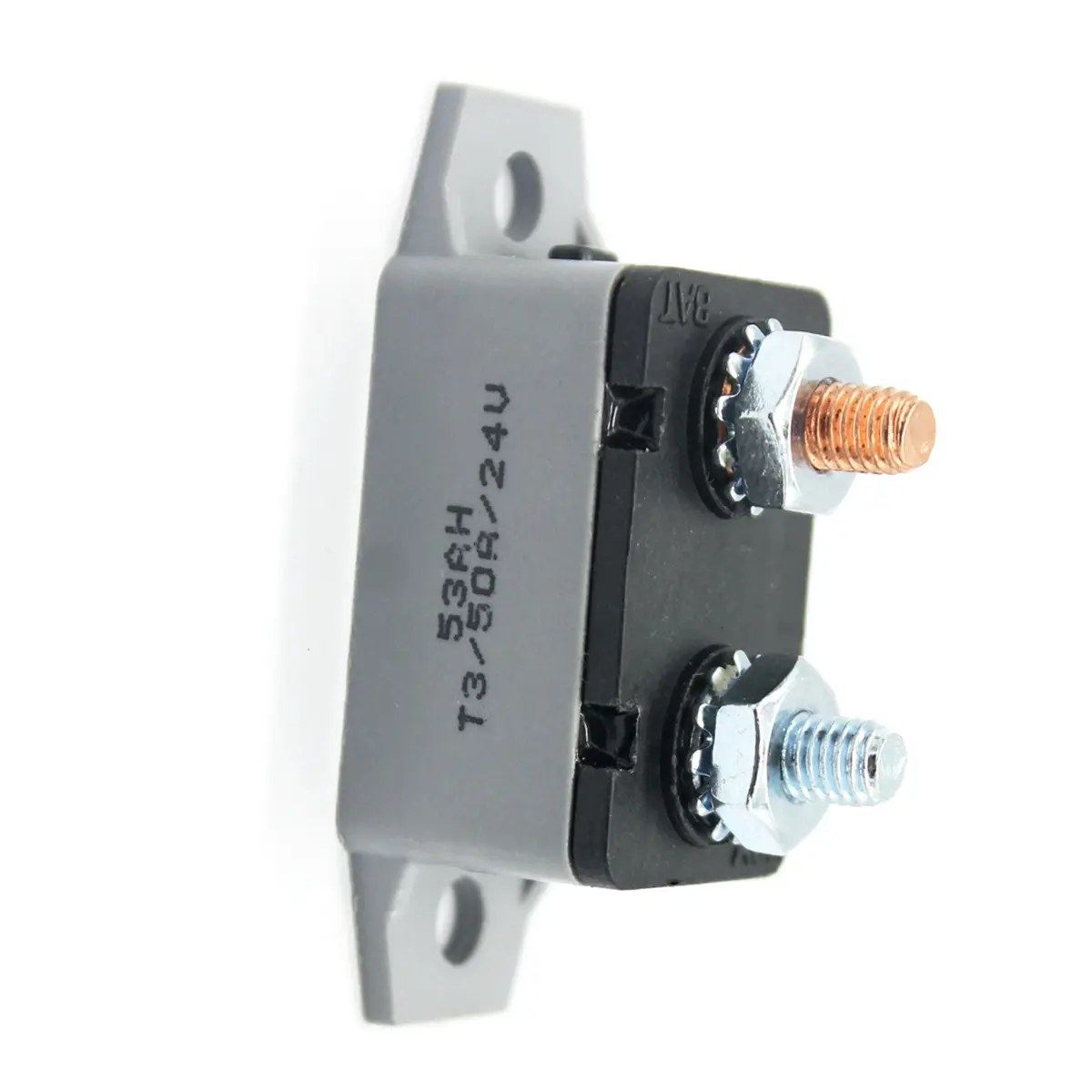Manual Reset Circuit Breaker 50A 12-28V Waterproof Ip66 Auto Marine Truck Breaker 15In-Lb Torque Mini Breakers