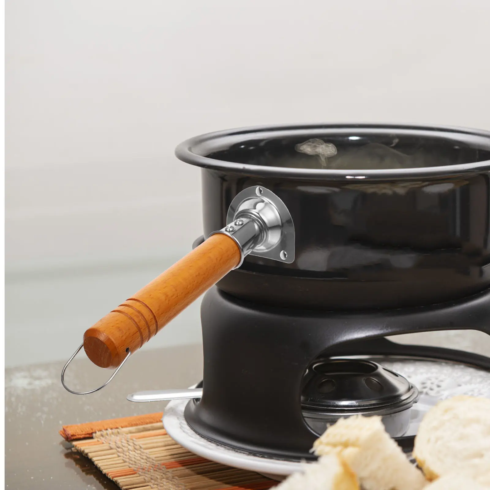 2Pcs Detachable Wooden H for Cookware AntiScald HeatInsulation Replacement KitchenUtensils PotH PanH MilkPanH
