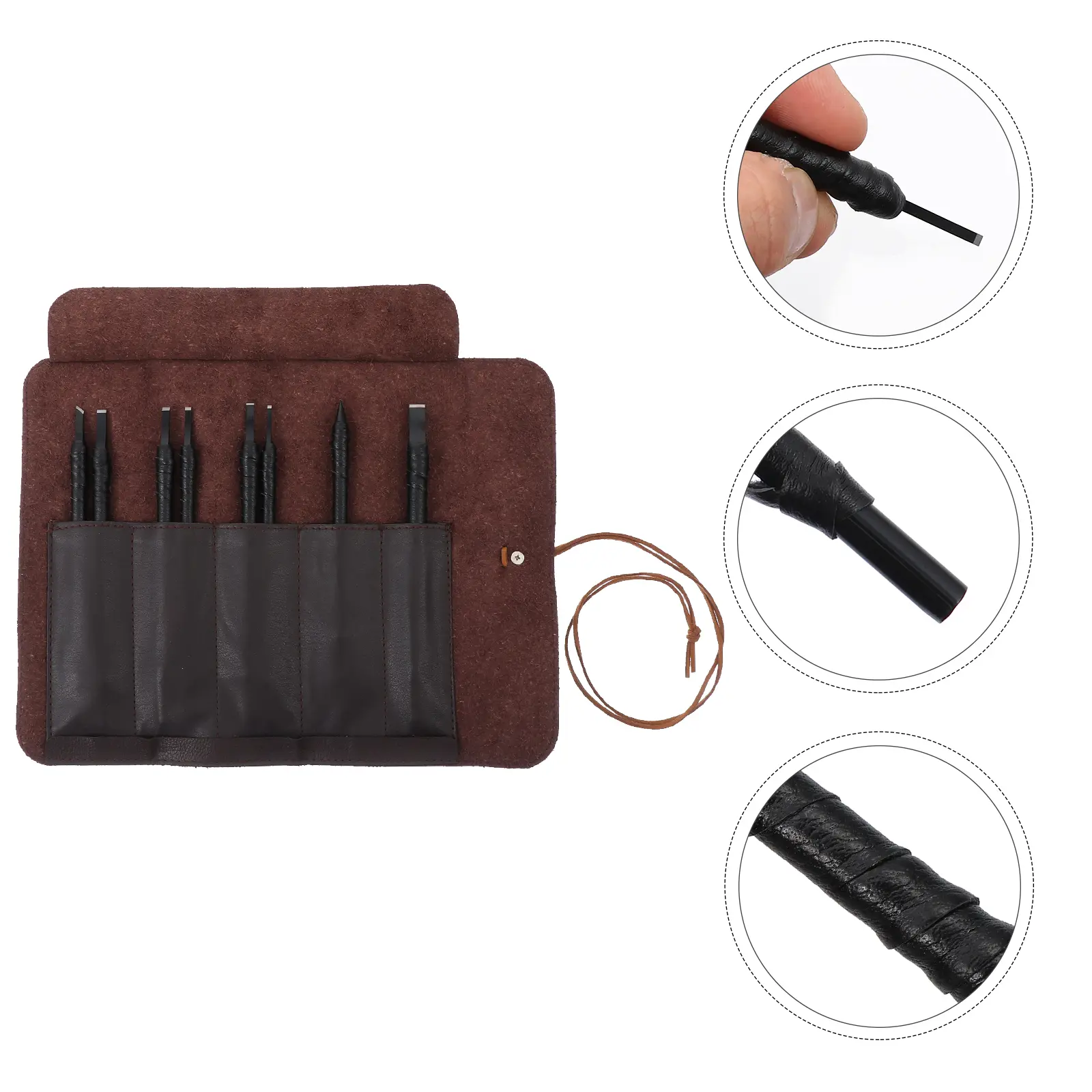 1 set 1 Set Tool Chisels Durable Hand Tools For Wood Stone Seals Beginners Engraving Lettering Graver Wood Carving Chisel Stone