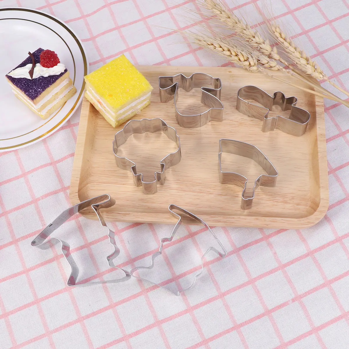 Creative Stainless Steel Diploma Cookie Molds Eco-Friendly Anti-Rust Baking Cutters For Cookies Cakes Chocolates Silver Home