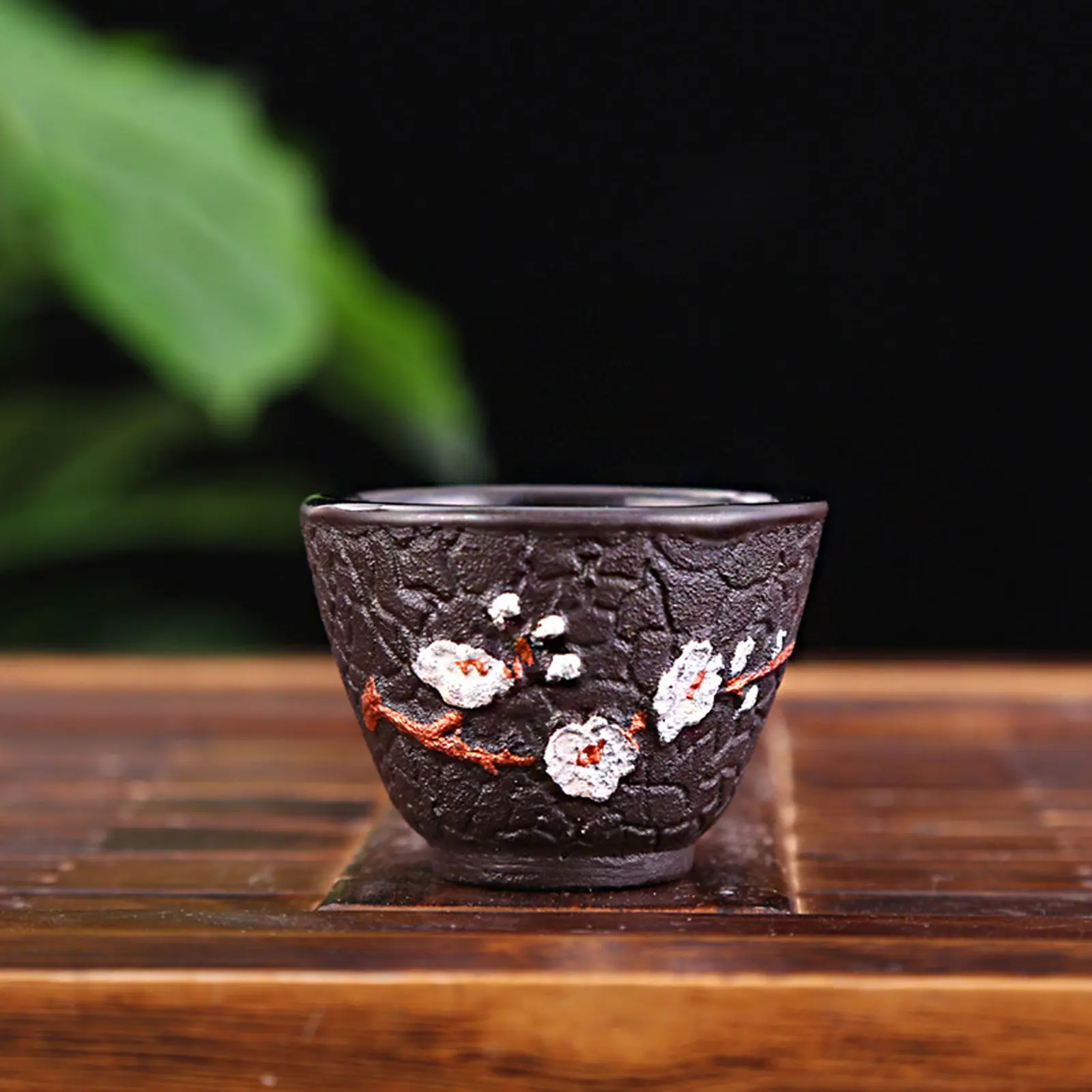 Japanese Style Cast Iron Cups Multi Set Retro Kung Fu Teaware Creative Decorative Tea Cup For Home Tea House Restaurant