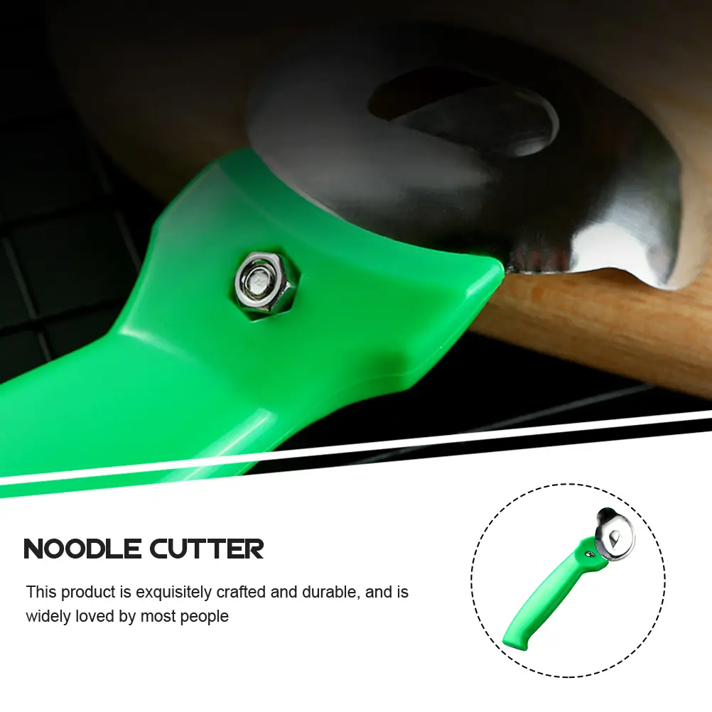 4pcs Sliced Noodles Cutter Stainless Steel Paste Cutting Tool Non-Slip Handle Heat Insulation Kitchen Gadget Home Noodles Maker