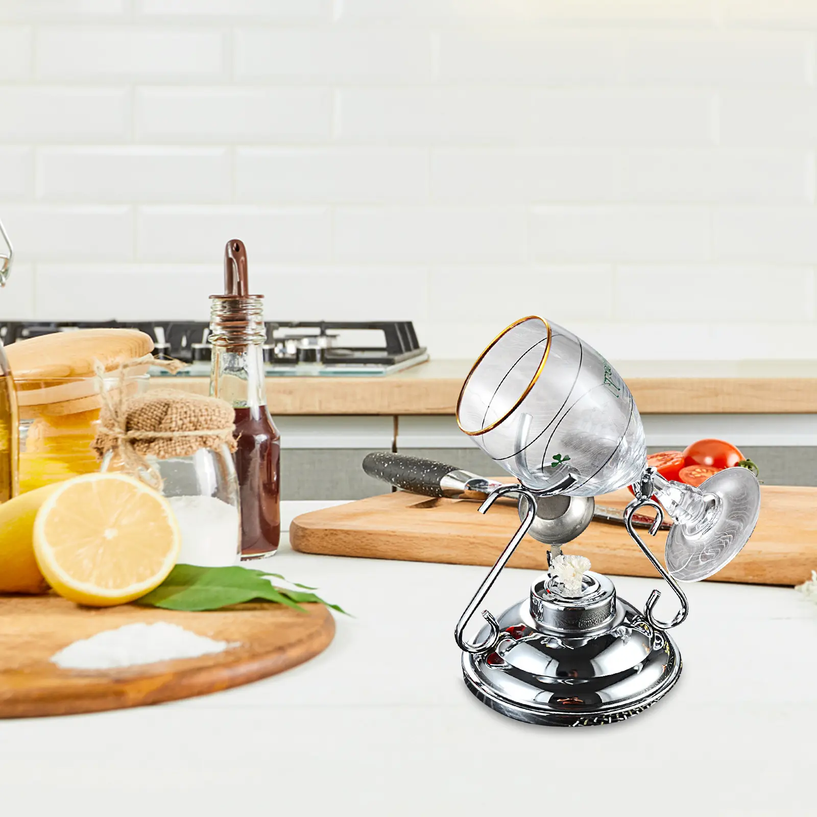 Cup Rack Kitchen Organizer Display Stand For Wine Glasses Coffee Cup Holder Tabletop Storage Saver