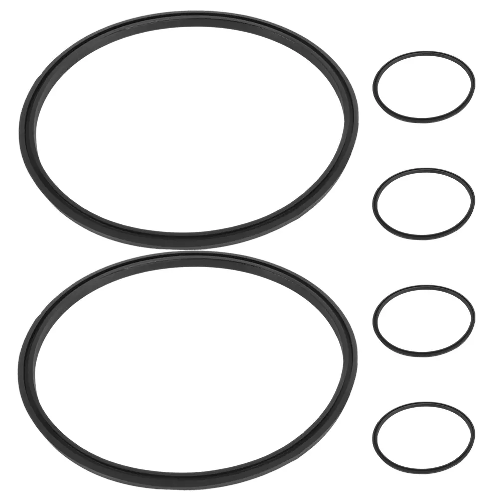 6 Pcs Cup Silicone Ring Lid Seal Gaskets Leak-proof Bottle Sealing Rings Replacement Insulation Cover