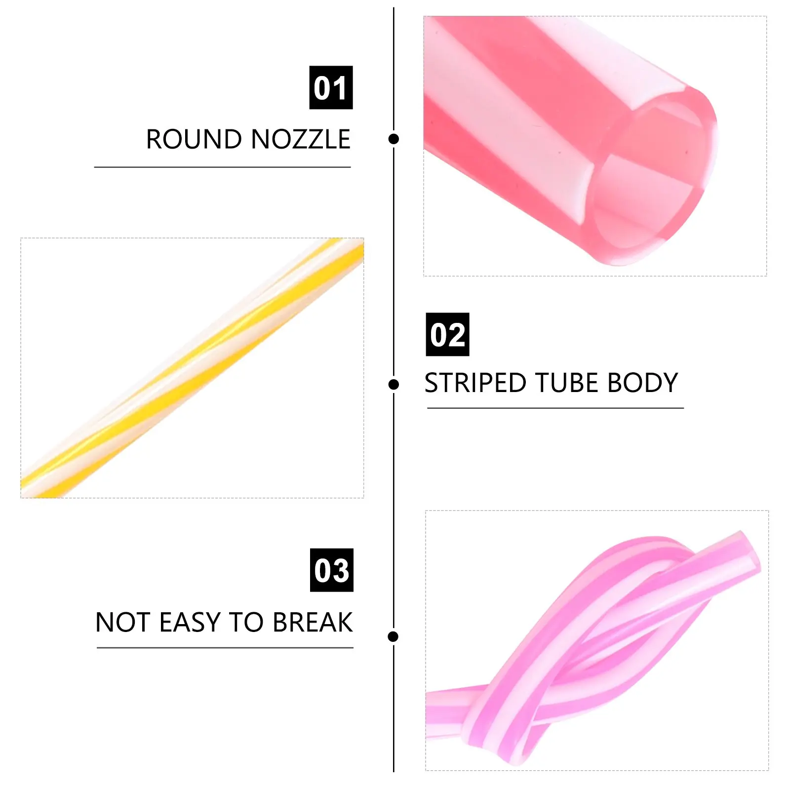 12 Pcs Silicone Straws Recyclable Foldable Colorful Drinking Straws Bendable Dustproof Reusable Kitchen Bar Supplies