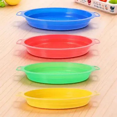 4pcs Garden Sieve Soil Filter Lightweight Durable Plastic Reusable for Planting Beach Sand Gardening Tools Spade Shovel