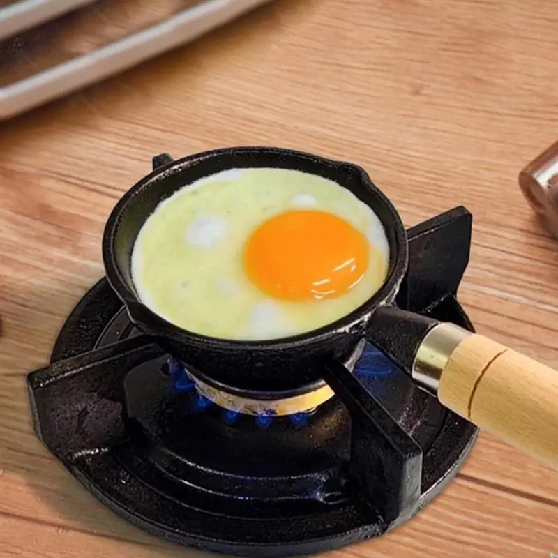 Mini Omelet Pan Anti-Scald Handle Fried Egg Pan Compact Mini Saute Pan Non-Stick Egg Frying Pan For Breakfast Making