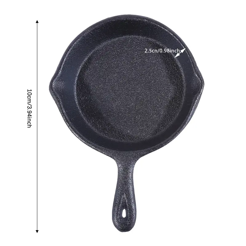 Mini Omelet Pan Anti-Scald Handle Fried Egg Pan Compact Mini Saute Pan Non-Stick Egg Frying Pan For Breakfast Making